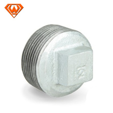 ISO 9001 Building Hardware Standard Malleable Iron Joint Pipe Fitting Plug